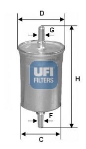 Filtru combustibil UFI GIULIA  2.0 - 2.9
